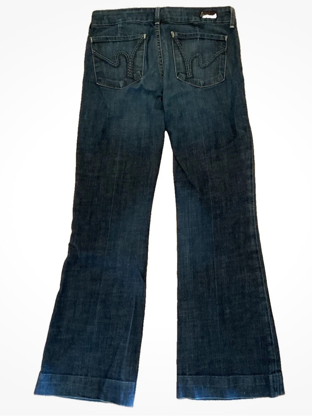 Citizens Of Humanity Bootcut Jeans Duraway Stretch Full Leg Low - Picture 2 of 13